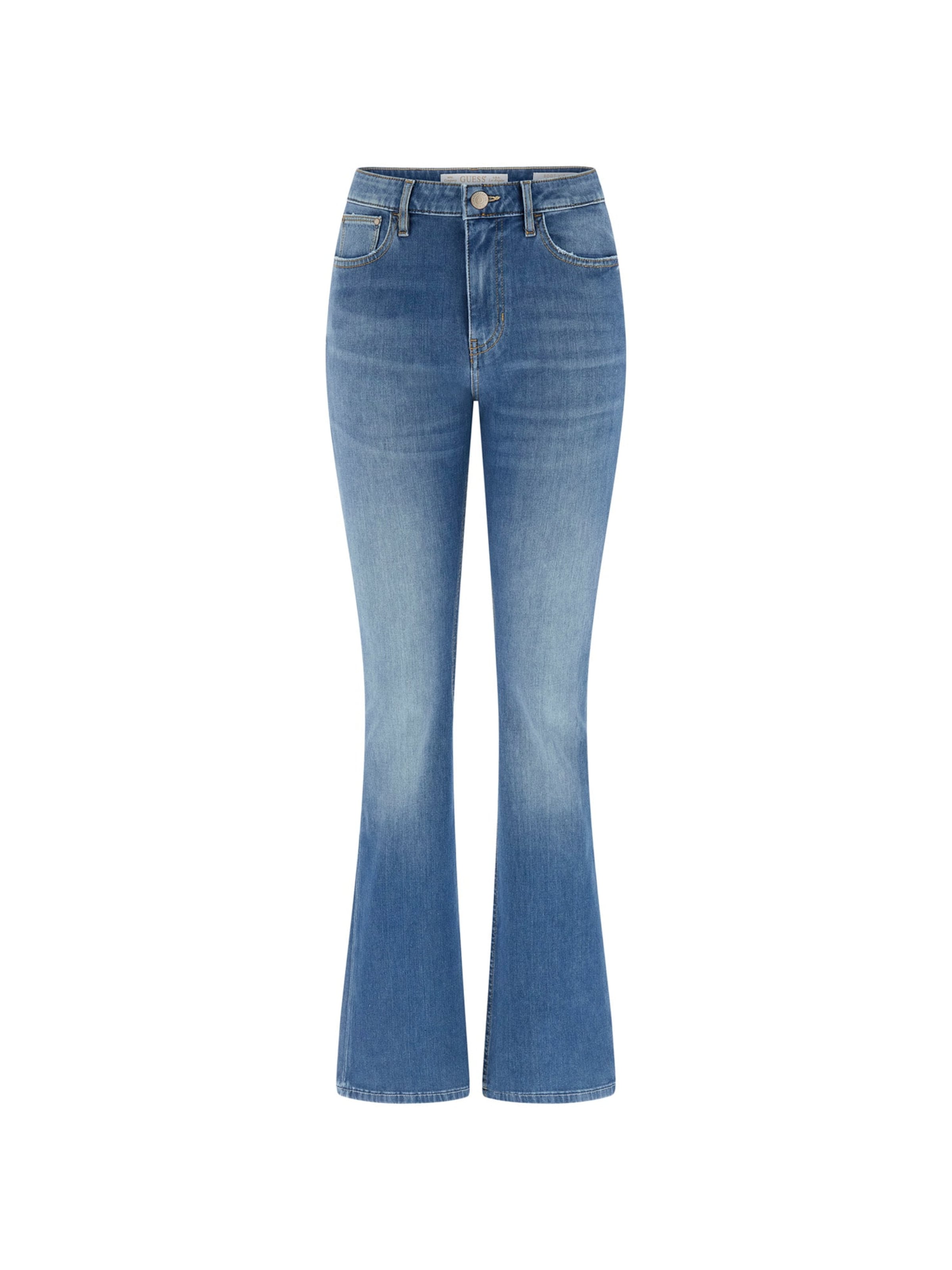 Evazați Jeans de la GUESS pe albastru: față