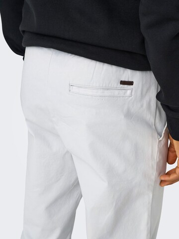 Only & Sons Tapered Chino 'ONSLinus' in Grijs