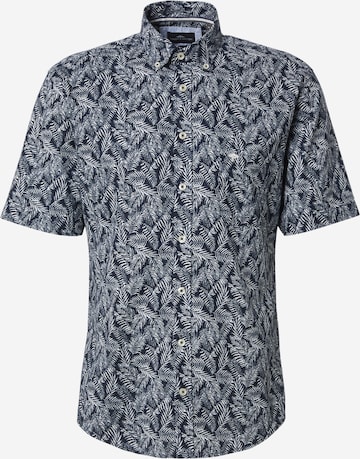 mėlyna FYNCH-HATTON Standartinis modelis Marškiniai: priekis