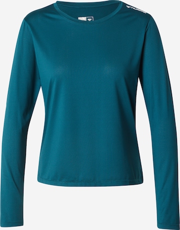 T-shirt fonctionnel 'MT AURA' Hummel en vert : devant