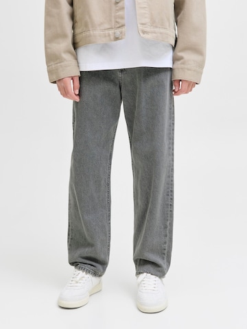 Jack & Jones Junior Regular Jeans 'JJICHRIS JJORIGINAL SQ 269' in Zwart: voorkant