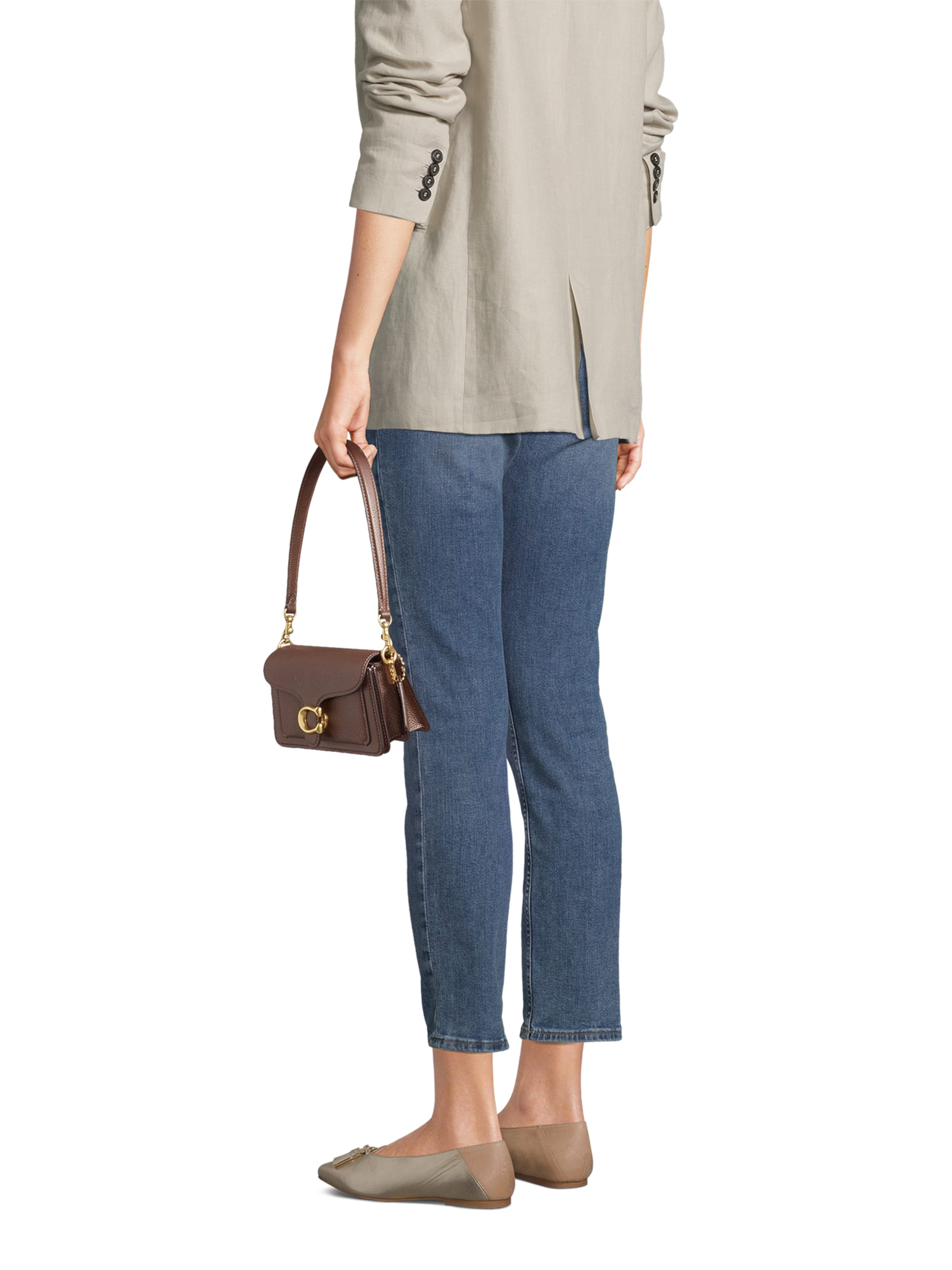 COACH Shoulder bag 'TABBY SHOULDER BAG 20' in Brown: front