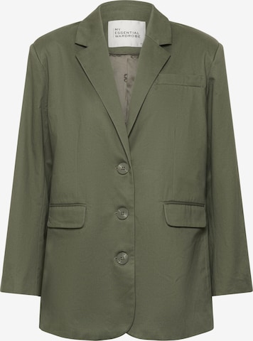My Essential Wardrobe Blazer 'MWGisva OS' in Grün: Vorderseite