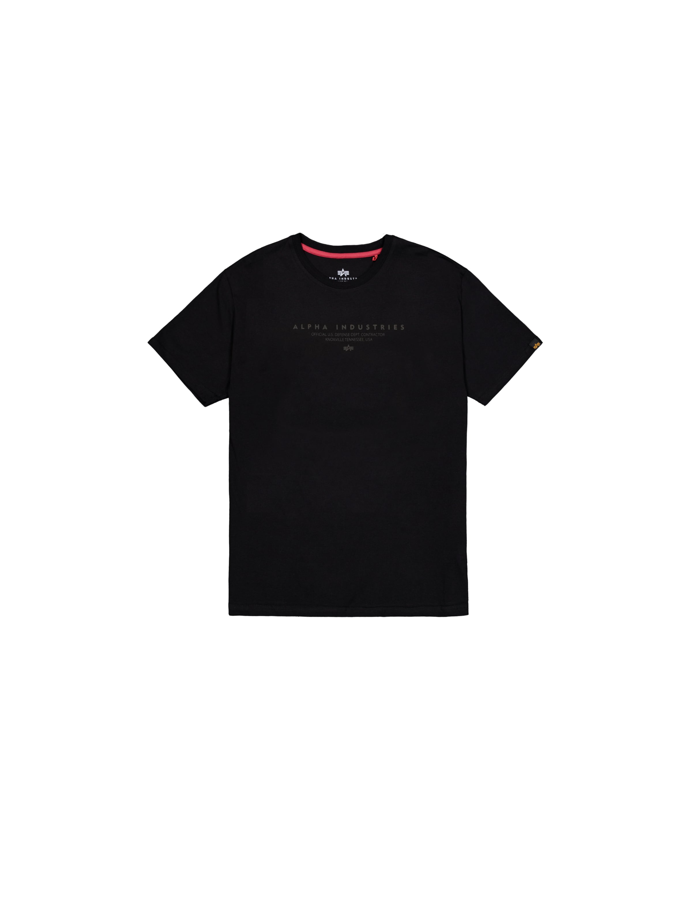 ALPHA INDUSTRIES Bluser & t-shirts 'Dtm' i sort: forside