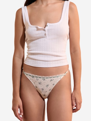 ETAM Thong 'Ella' in White