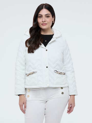 Fiorella Rubino Winterjas in Wit