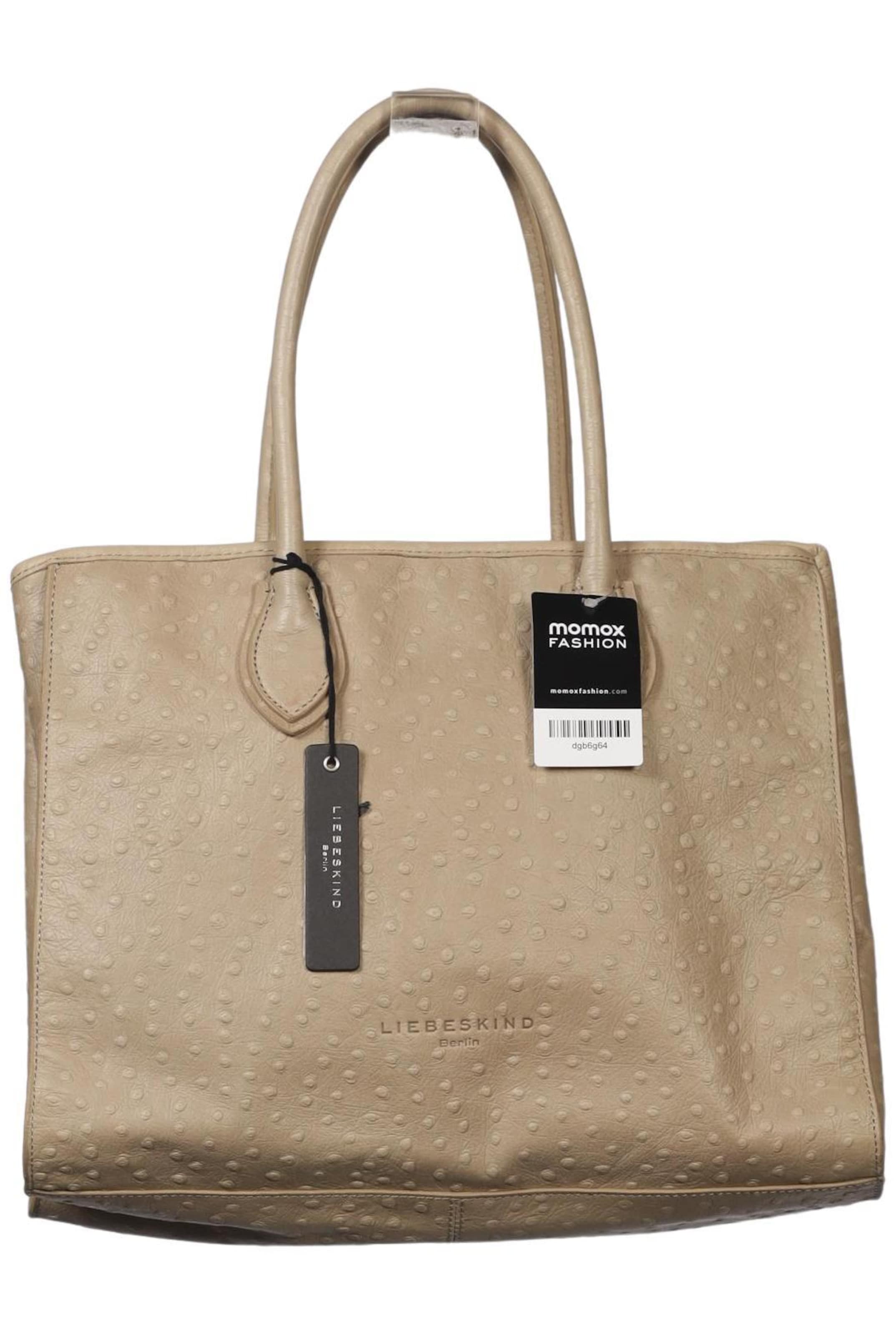 Liebeskind Berlin Handtasche gross Leder One Size in Beige: Vorderseite