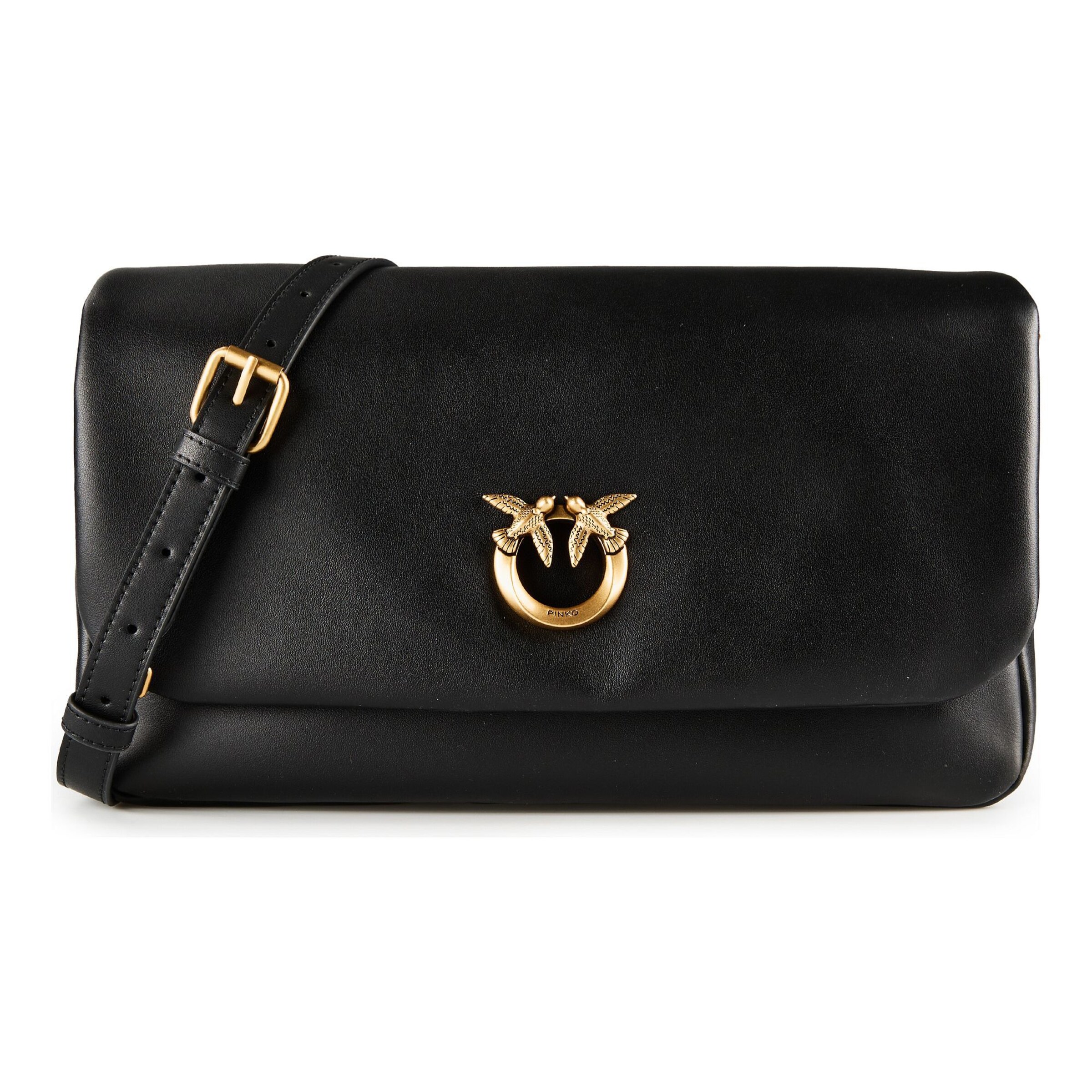 Sac à bandoulière 'Click Soft Classic' PINKO en noir : devant