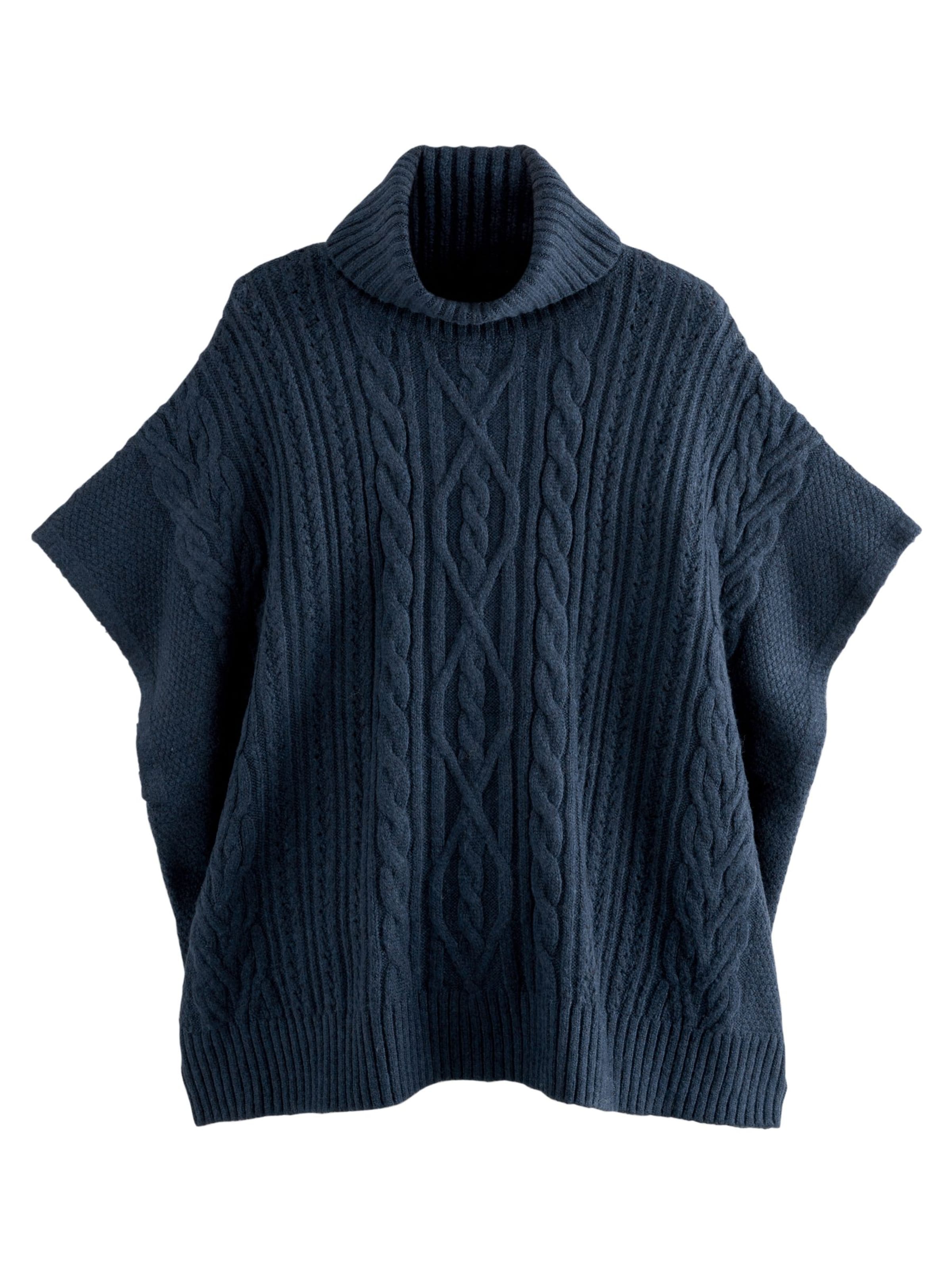 Pull-over oversize Next en bleu : devant