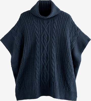 Next Oversized neulepaita värissä sininen: etupuoli
