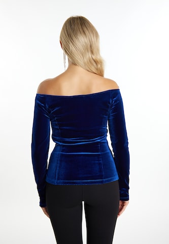 faina Shirt in Blau