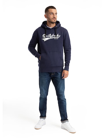 SPITZBUB Sweatshirt 'Dietrich' in Blauw