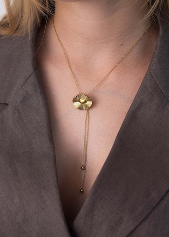 PURELEI - Cadena 'Shell Drop' en oro: frente