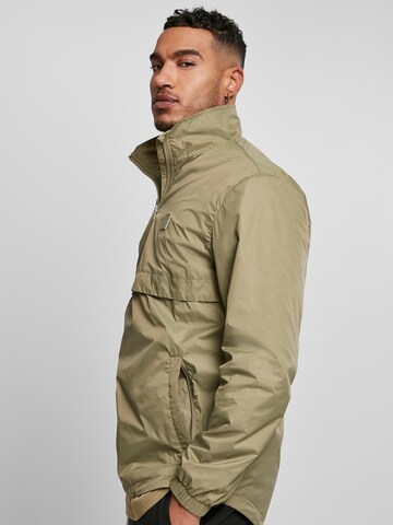 Urban Classics Regular fit Between-season jacket in Green