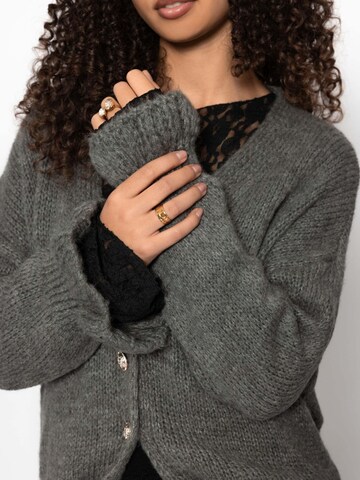 SASSYCLASSY Strickjacke‌‌‌‌‌‌‌‌‌‌ in Grau
