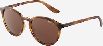 Lunettes de soleil VOGUE Eyewear en marron : devant