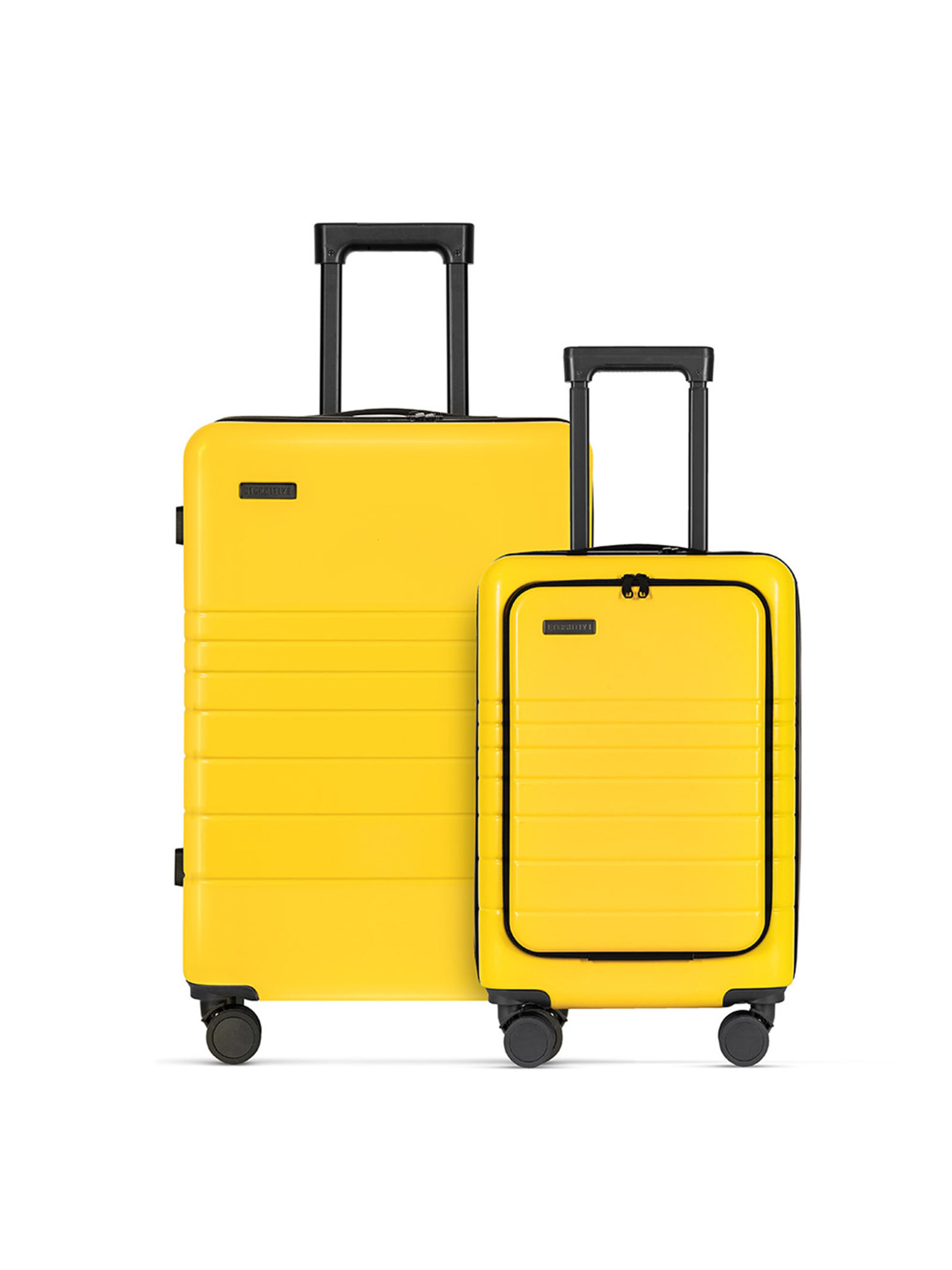 National Geographic Suitcase Set ABROAD in Yellow ABOUT YOU