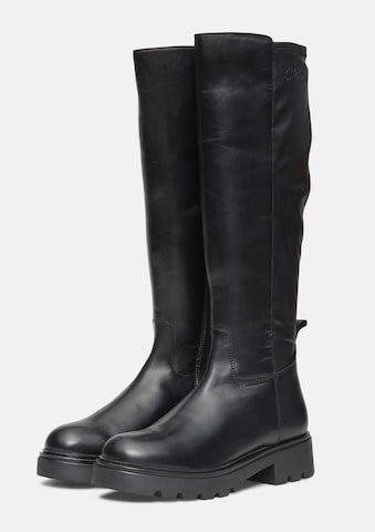 s.Oliver Stiefel in Schwarz: Vorderseite
