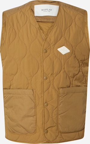 Gilet di REPLAY in bronzo: frontale