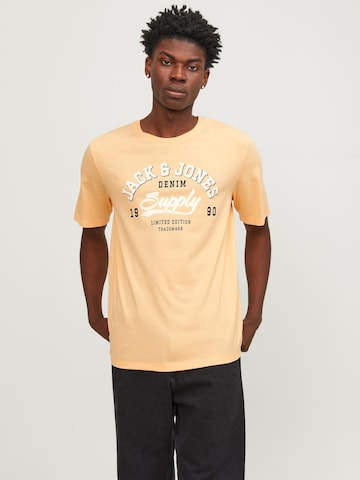JACK & JONES Shirt in Oranje: voorkant