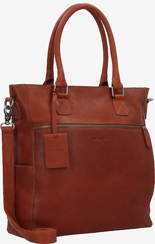 Burkely Schultertasche 'Antique Avery' in Braun