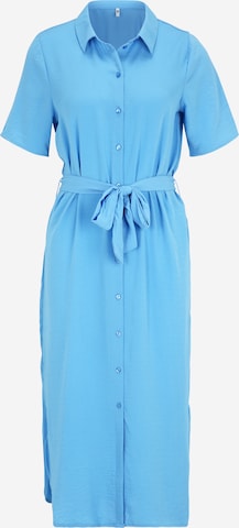 Robe-chemise 'RACHEL' JDY en bleu : devant