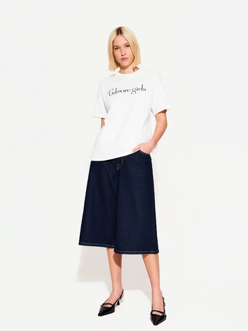 Bershka Shirt in White
