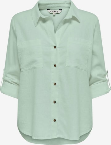 ONLY Blouse 'YASMIN-CARO' in Green: front