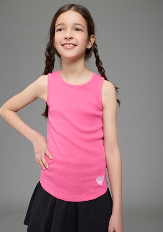 H.I.S EM Top in Black: front