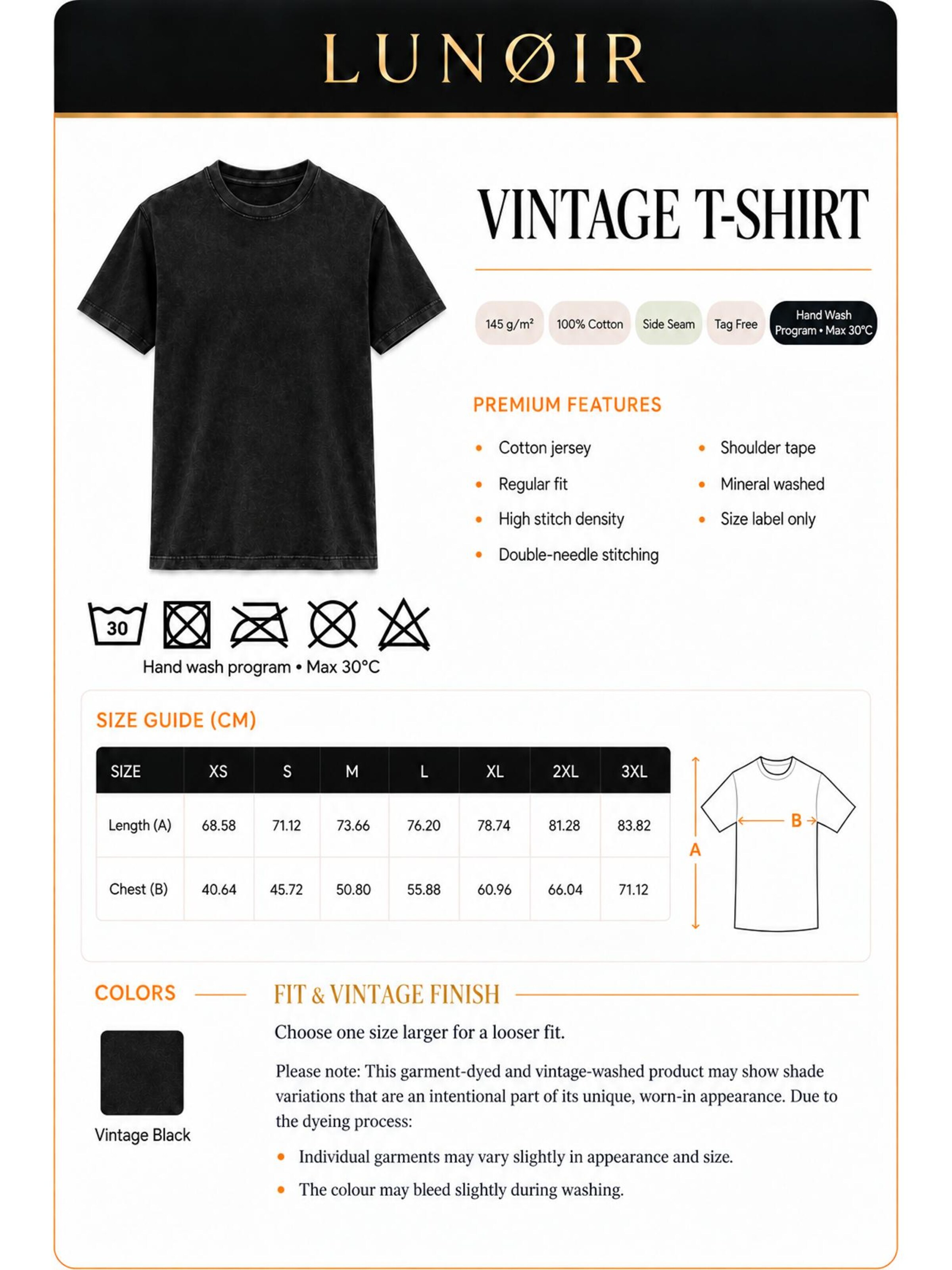 LUNØIR Studio Shirt 'Only Loyalty Rule' in Zwart