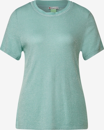 T-shirt STREET ONE en vert : devant