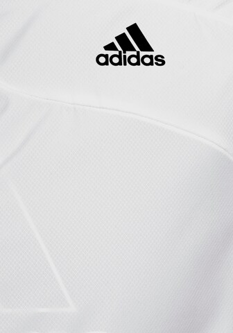 ADIDAS SPORTSWEAR Αθλητικό μπουφάν 'Marathon 3-Stripes' σε λευκό