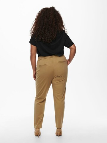 Regular Pantalon ONLY Carmakoma en marron