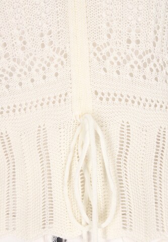 MYMO Pullover 'Young Fashion' in Weiß