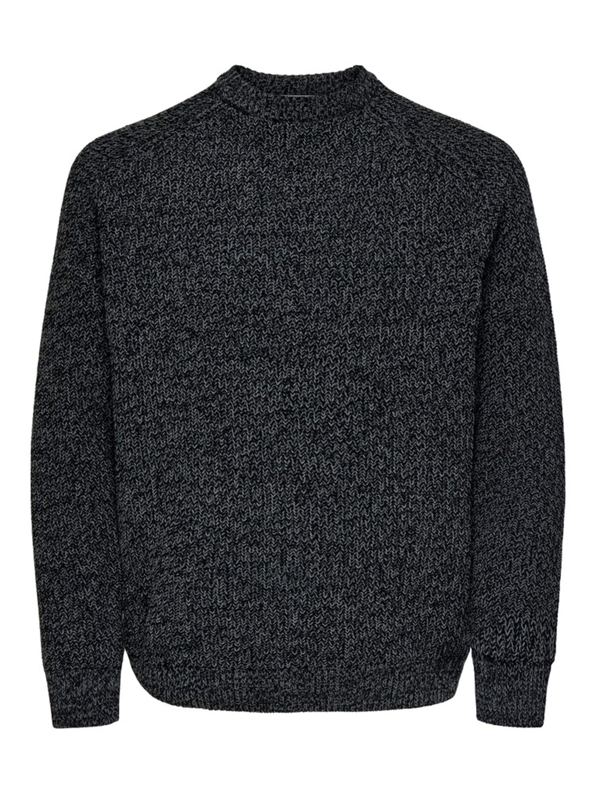 Only & Sons Sweater 'Join' in Black: front