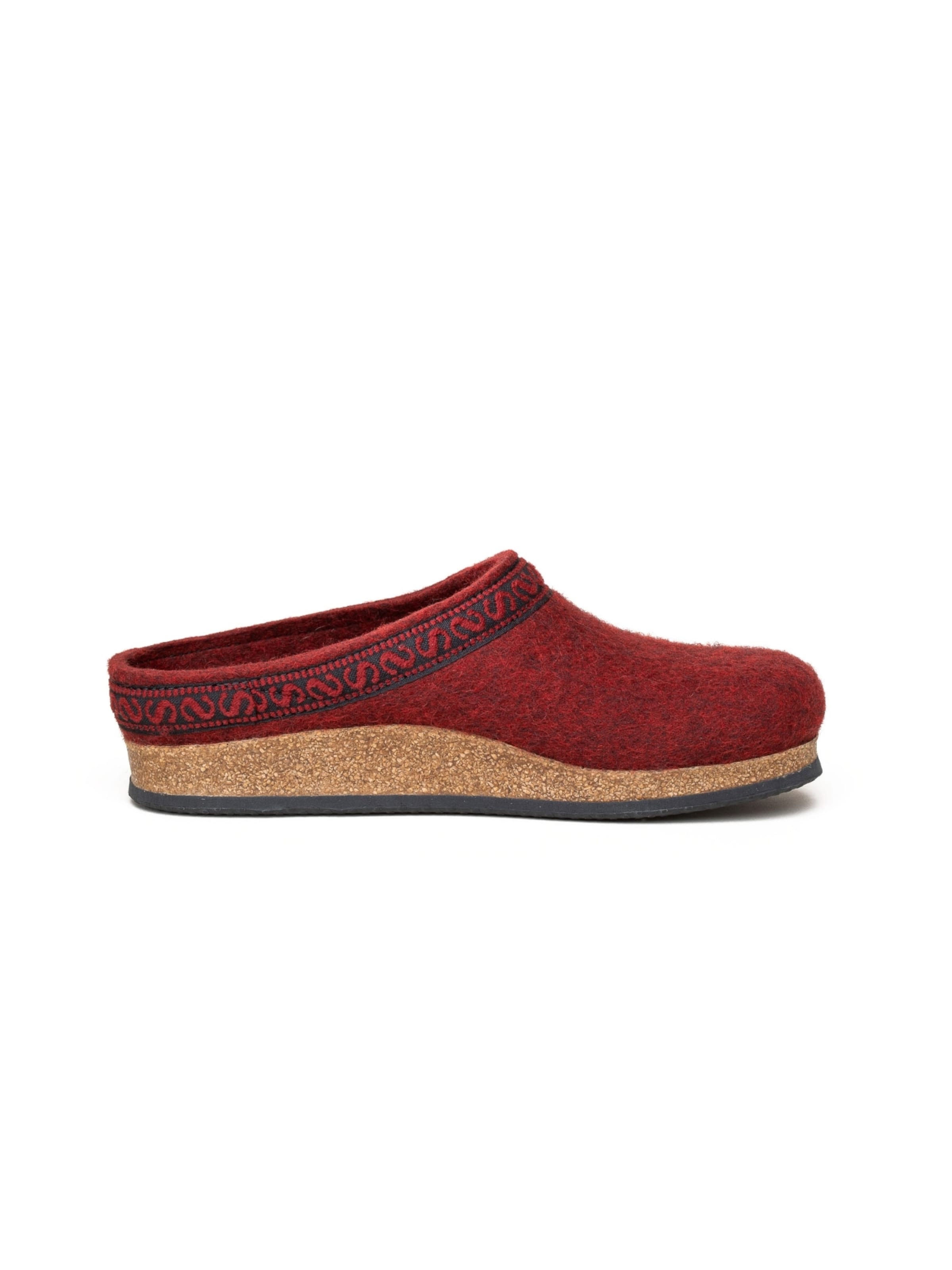 Stegmann Clogs 'Filzclogs Stegmann 108' in Red