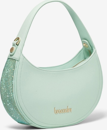 Borsa a spalla di Braccialini in verde: frontale