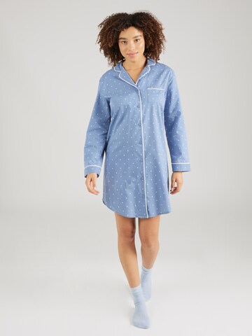 Chemise de nuit Marks & Spencer en bleu : devant