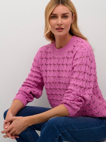 Kaffe Pullover 'Elena' in Pink