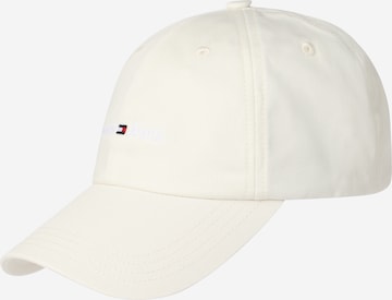 Tommy Jeans Cap in Beige: front