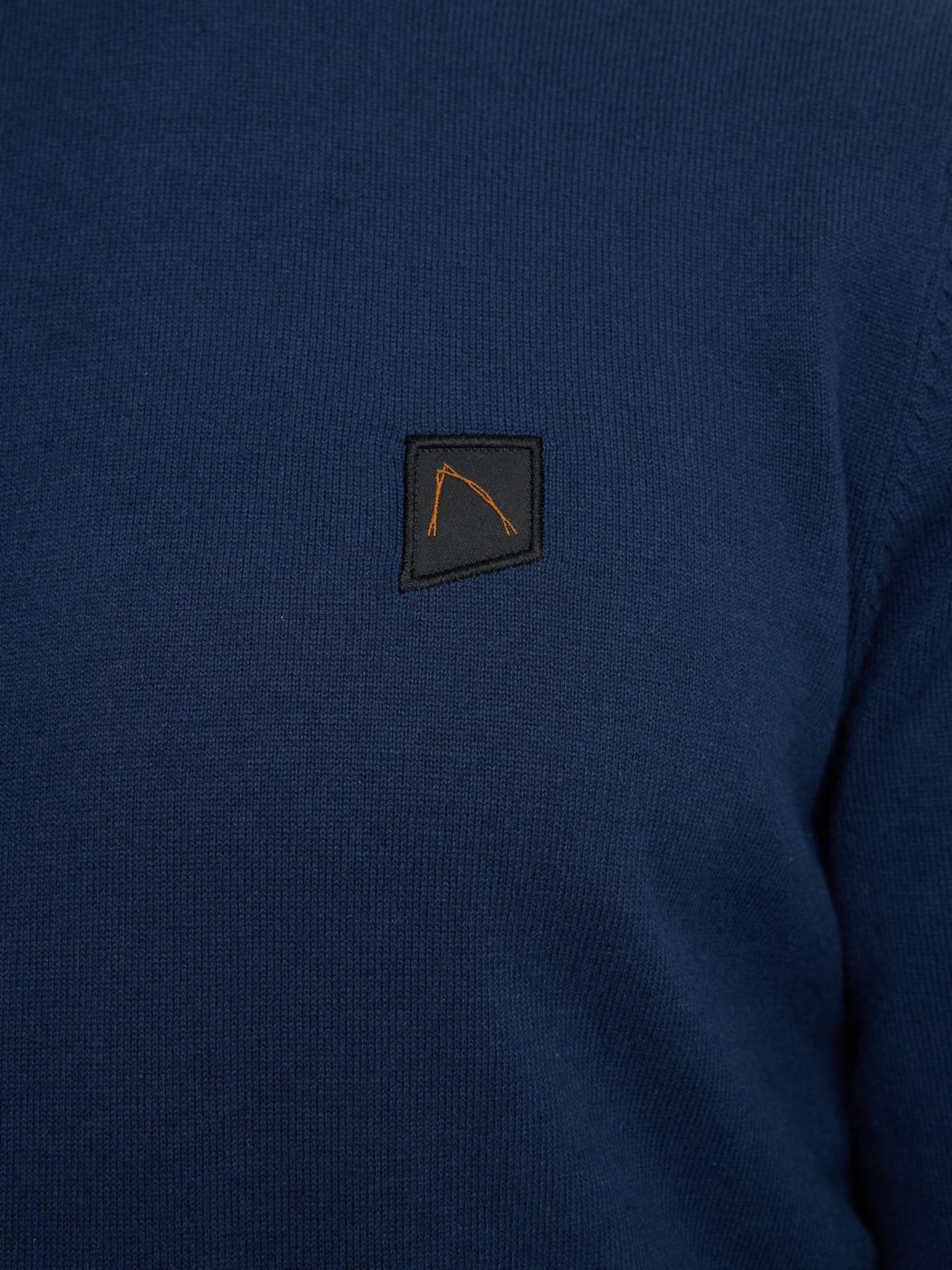 CHASIN' Sweater 'Ard mock' in Blue