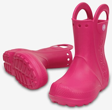 Stivale di gomma 'Handle It' di Crocs in rosa