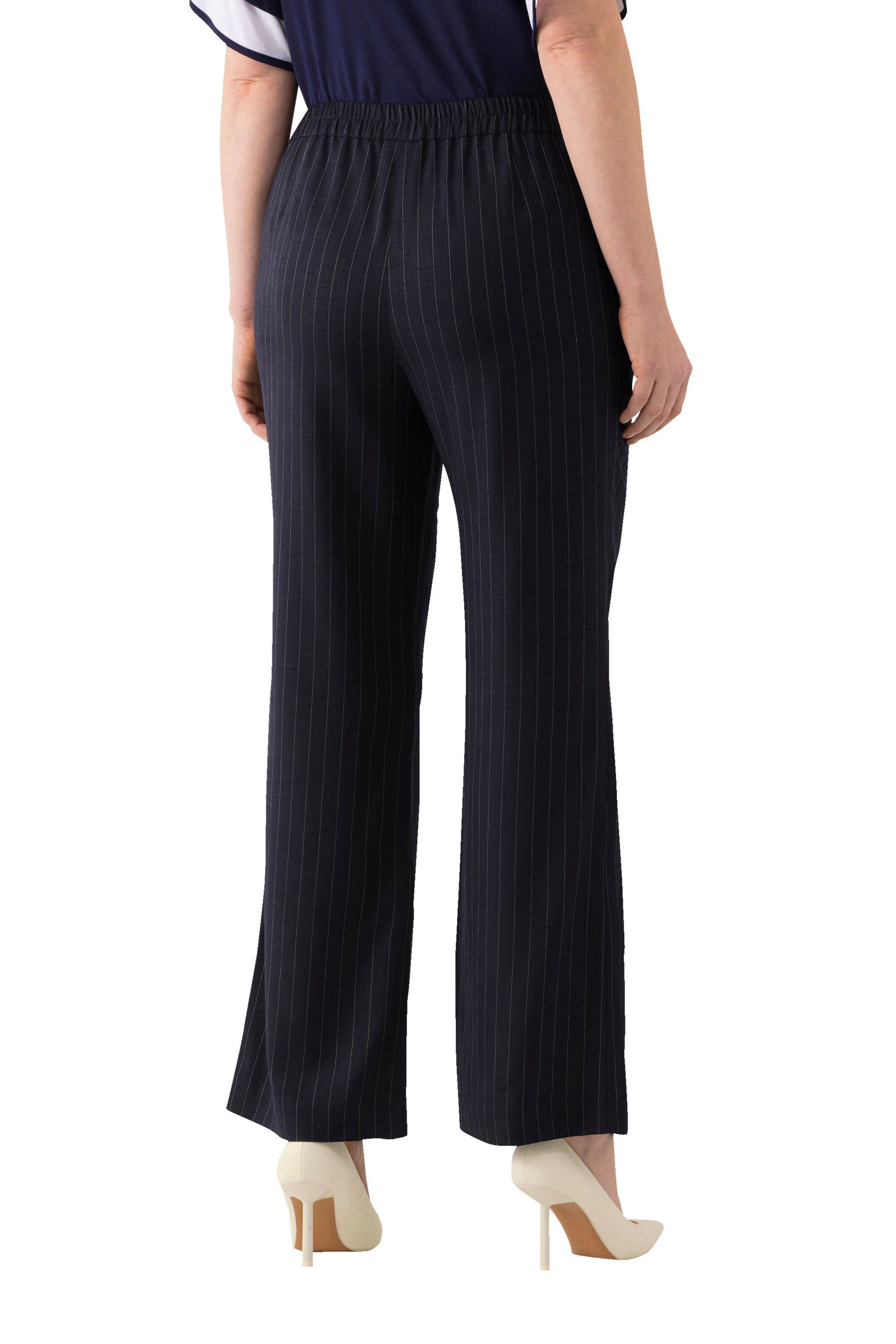 Ulla Popken Regular Pants in Blue