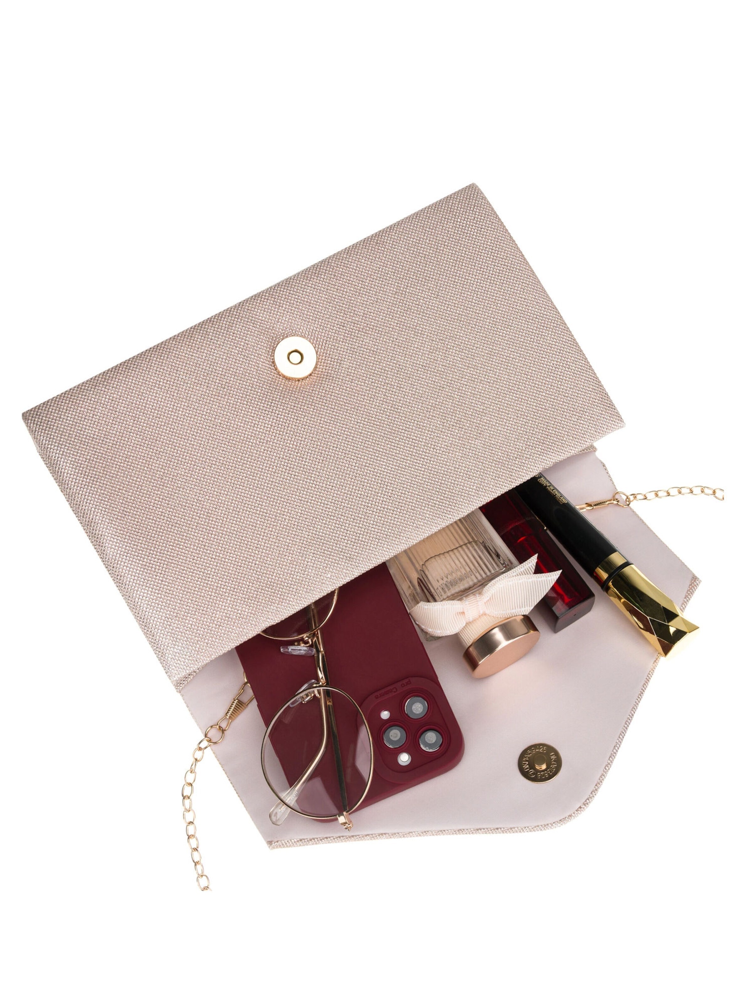 Tomshop24-7 Clutch 'Rovicky Stella' in Beige