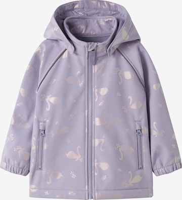 Veste fonctionnelle 'NMFAlfa08' NAME IT en violet : devant
