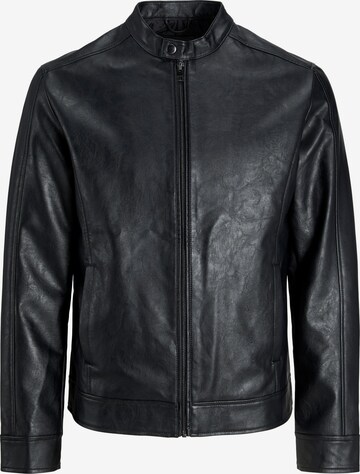 Veste mi-saison 'CALI' JACK & JONES en noir : devant