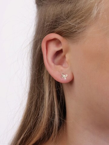 Lucardi Ohrringe 'Klassisch' in Gold