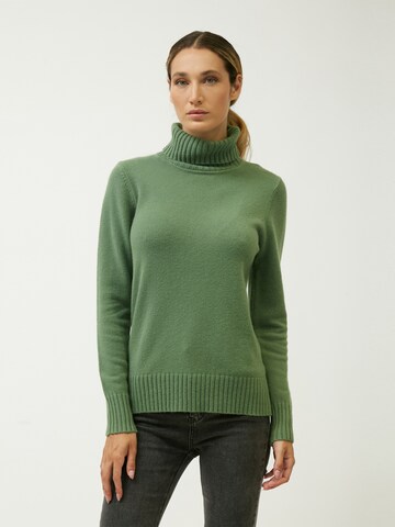 Influencer Sweater in Green: front