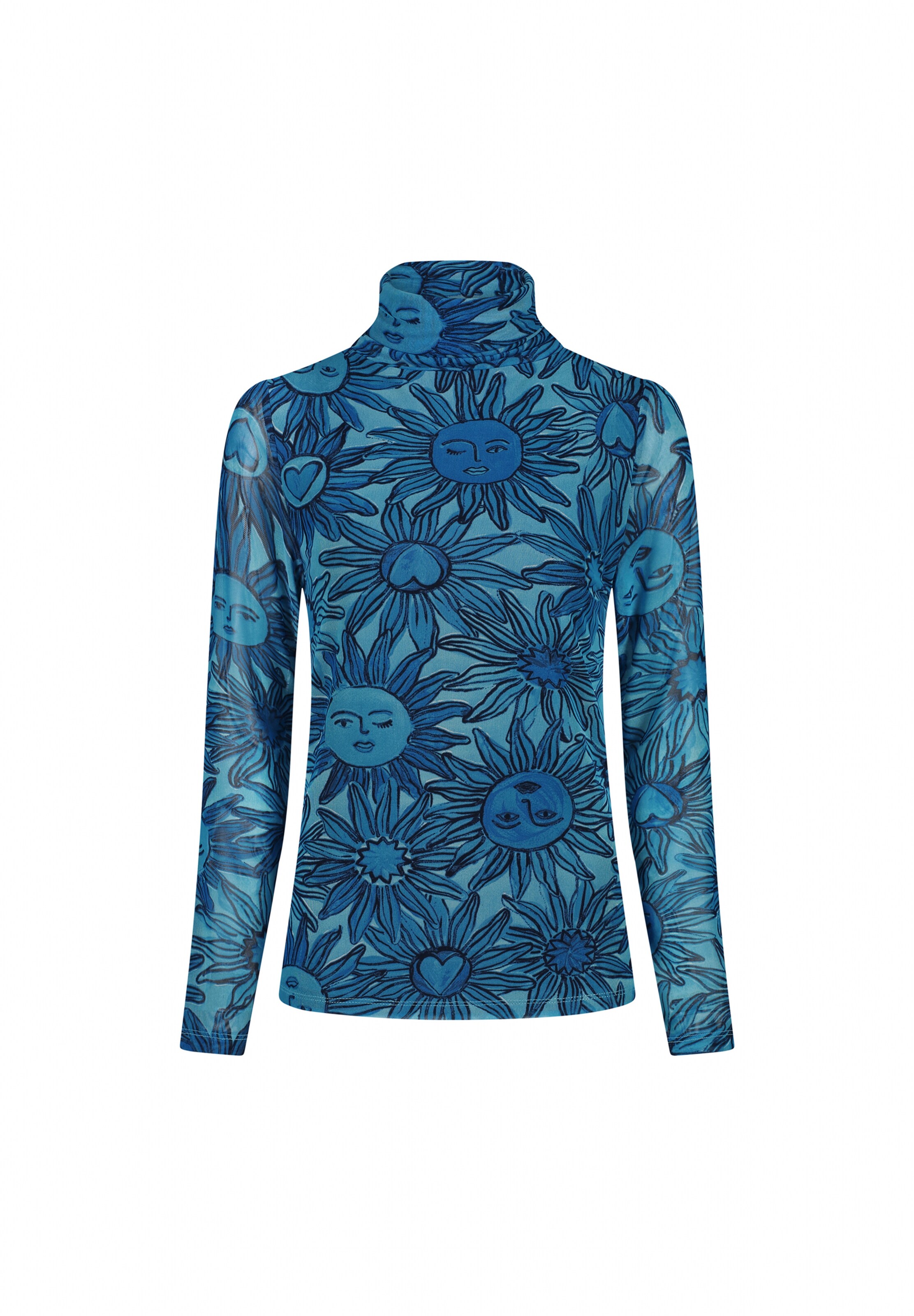 Fabienne Chapot Shirt in Blauw: voorkant