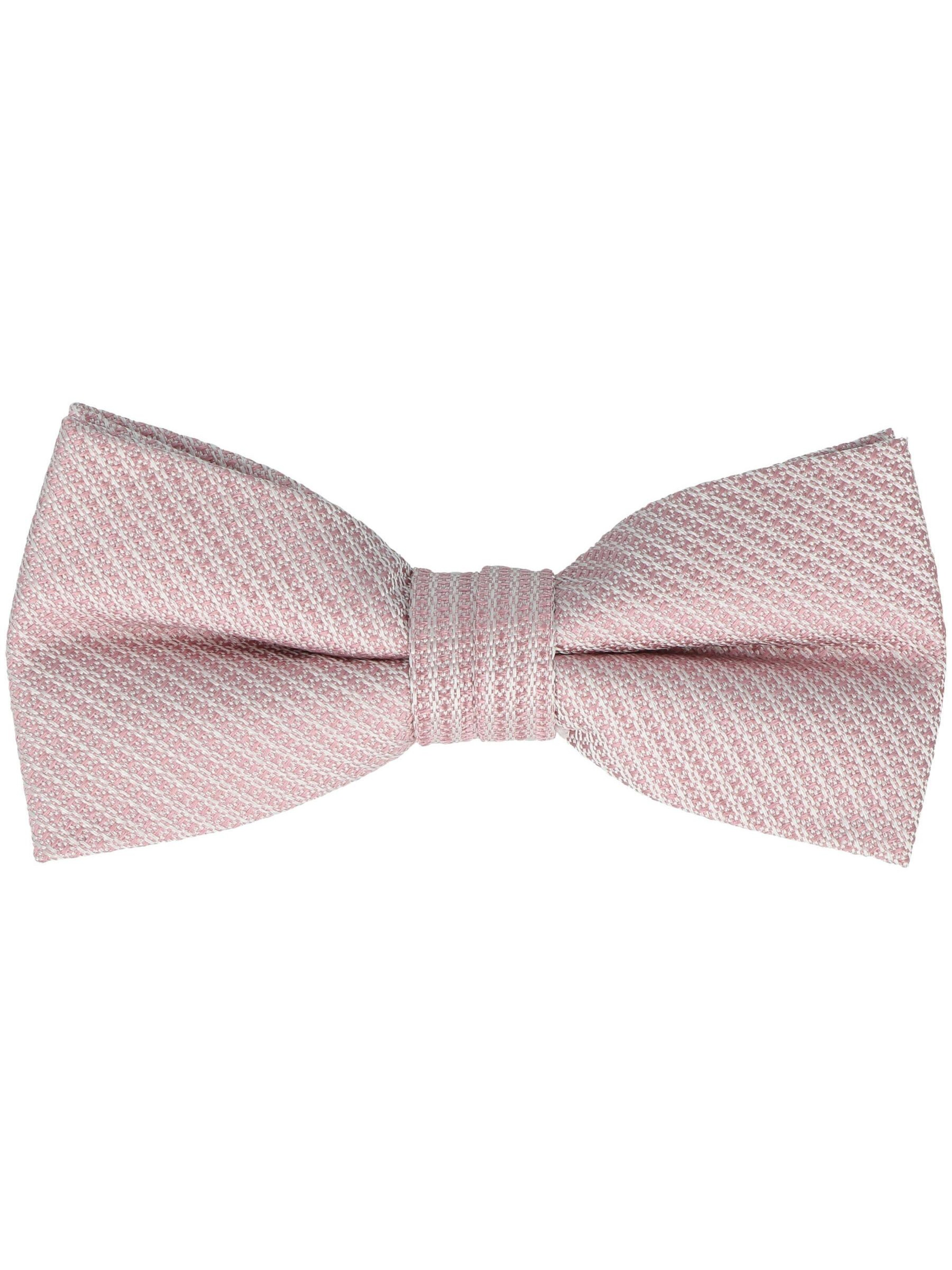 WILLEN Bow Tie 'Pastell Uni' in Pink: front